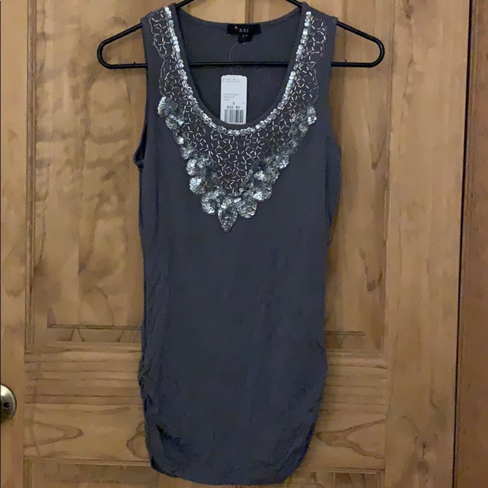 Forever 21 Gray Tank